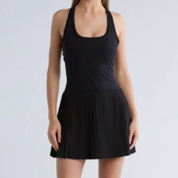 Yogalicious Dresses & Skirts - Yogalicious Lux Net Motion Active Dress - Black - Small - NWT